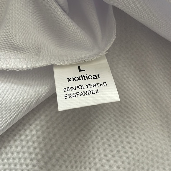 White midi slip dress - Picture 5 of 7